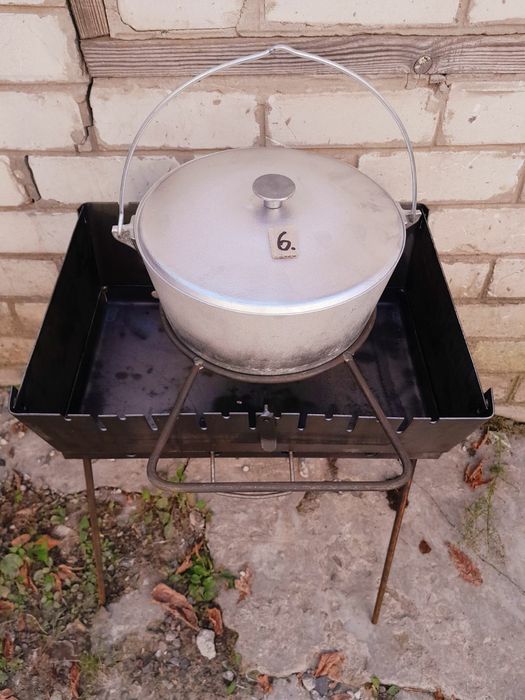 Казан алюминиевый 6л,8л,10л,12л