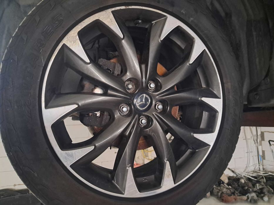 toyota rav4 c-hr camry mazda felgi aluminiowe r19 5x114,3