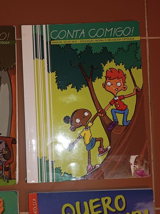 Livros de EMRC Quero Ser, quero descobrir, quero saber