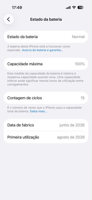 Iphone 17 pro como novo 256gb