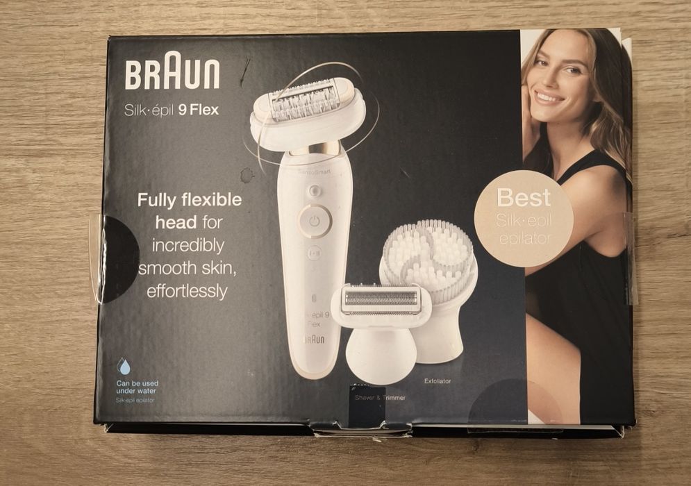 DEPILADORA Braun silk-épil 9 FLEX - NOVA