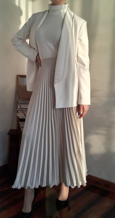 100% cotton luxury Biały bawełna golf White turtleneck