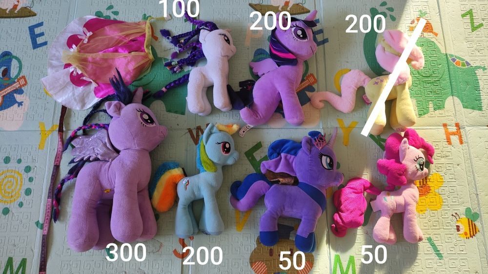 М'які іграшки май літл поні