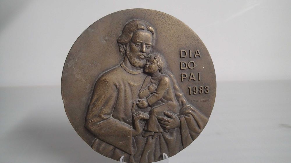 Medalha em Bronze do Dia do Pai 1983