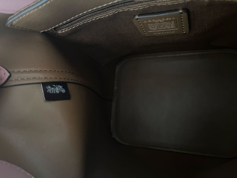 bolsa em tecido  Coach