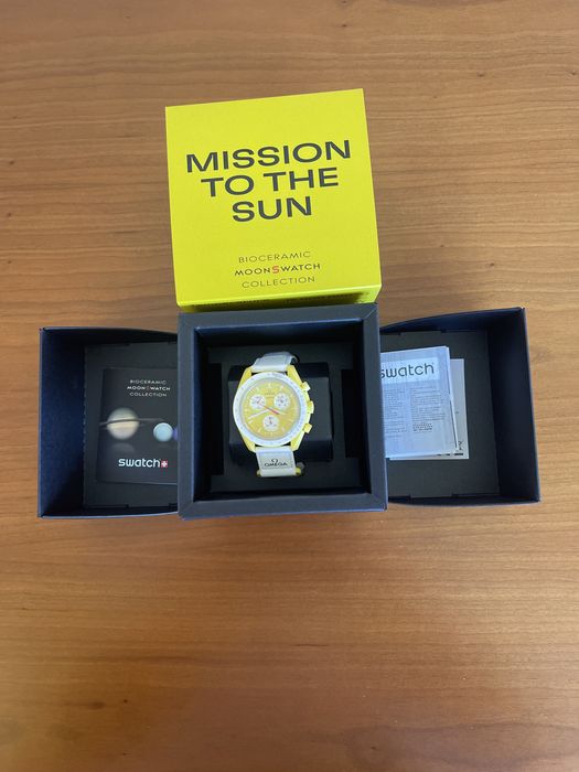 Relogio Swatch omega mission to Sun