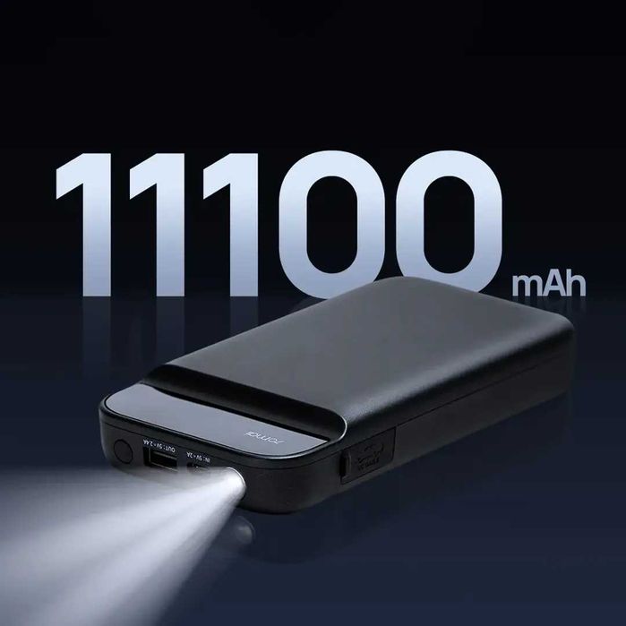Пуско-зарядний пристрій 70mai Jump Starter PS01 11100mAh 600A Чорний
