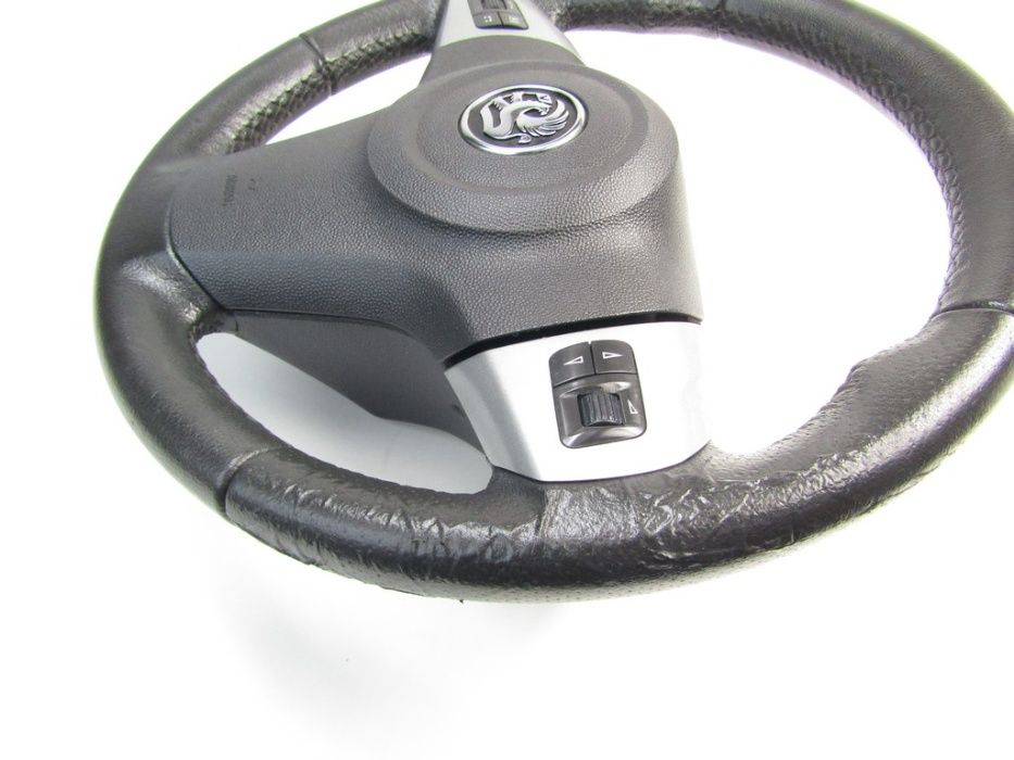 Opel Corsa D kierownica skóra skórzana airbag poduszka