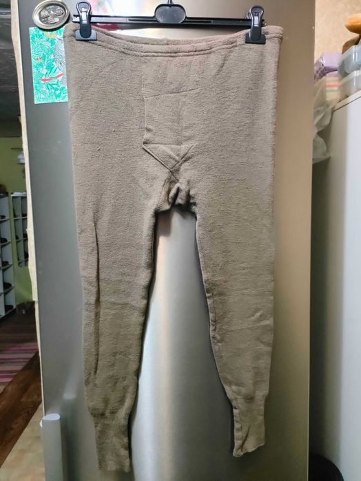 Раритенные подштаники/кальсоны армейские ГДРовские/шерсть/48/М