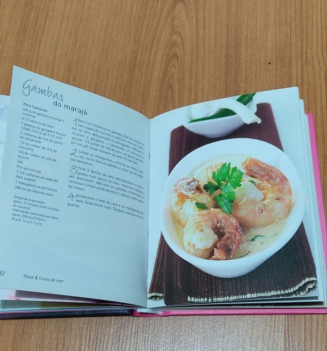 Três livros "Receitas para dois" "Cozinha rápida" e "Bolos temáticos"