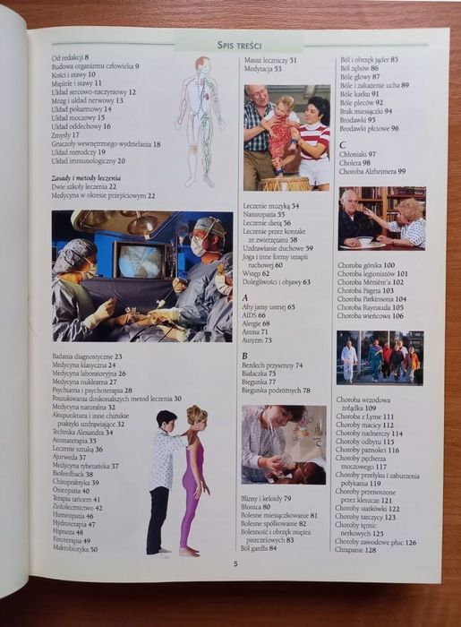 UNIKAT Rodzinna ENCYKLOPEDIA ZDROWIA ponad 400 chorób I dolegliwości