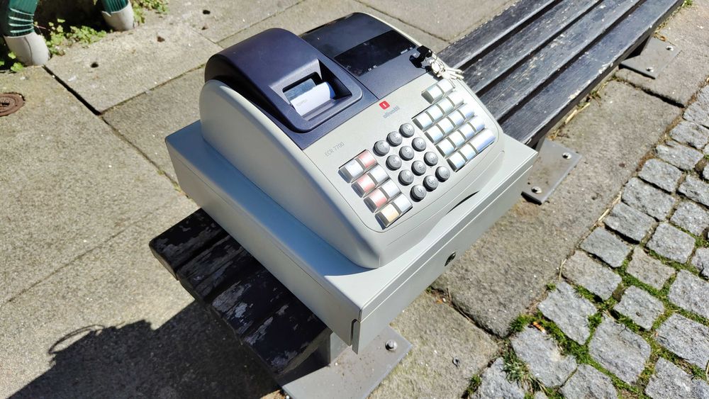 Caixa Registadora Eletrónica Olivetti ECR 7700