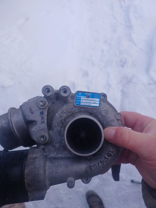 Патрубок турбіни нісан кашкай 1.6д