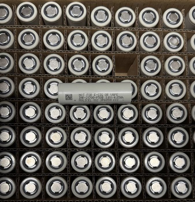 Molicel P50B 5000mah 60А INR21700 Нові 2026