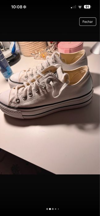 All star converse plataforma