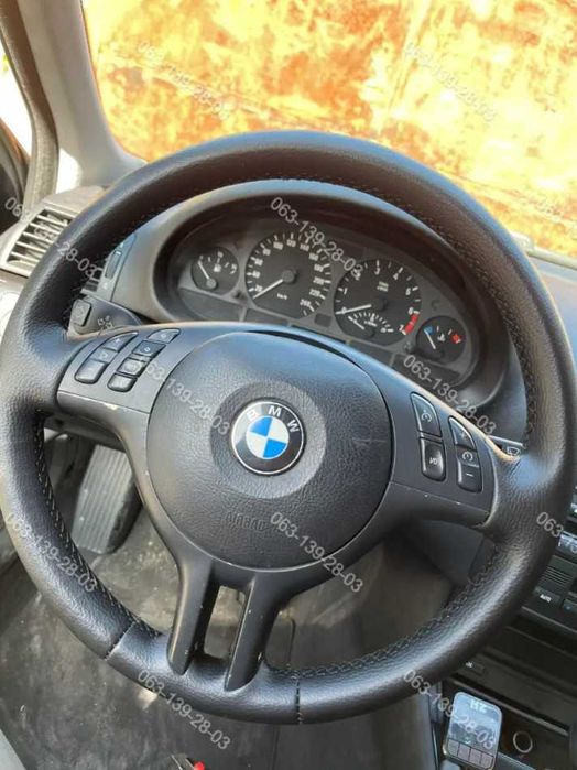 BMW E46 318i 325i E39 E53 E38 X5 Оплетка чехол на руль БМВ