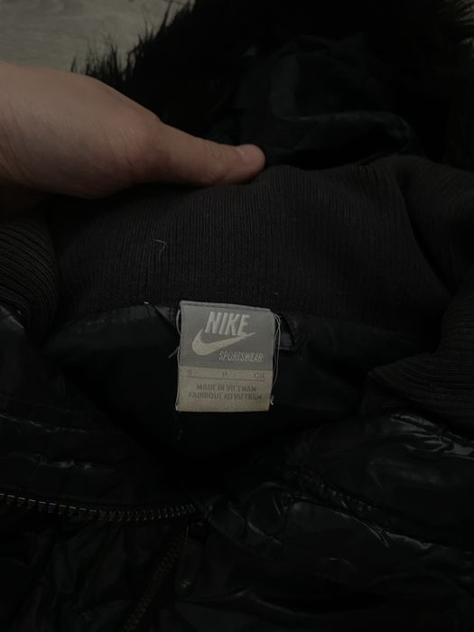 archive nike bomber 00’s курточка с мехом Jaded londond style alaska