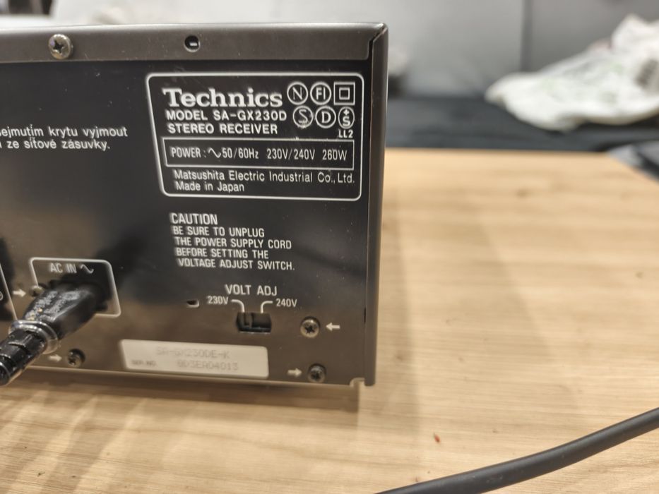 Technics SA-GX230D  Stereo Receiver Amplituner