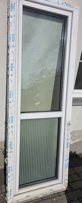 Okno balkonowe z demontażu 70x196