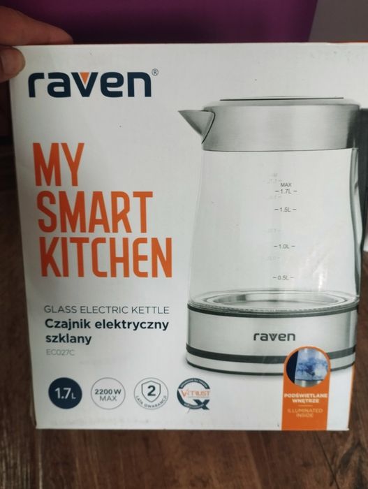Raven Czajnik elektryczny Nowy