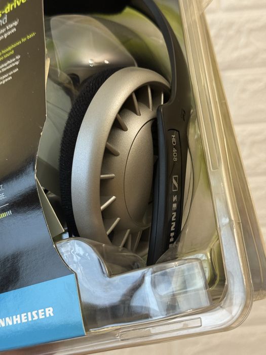 Наушники Sennheiser HD408 Black/Silver абсолютно новые, Оригинальные