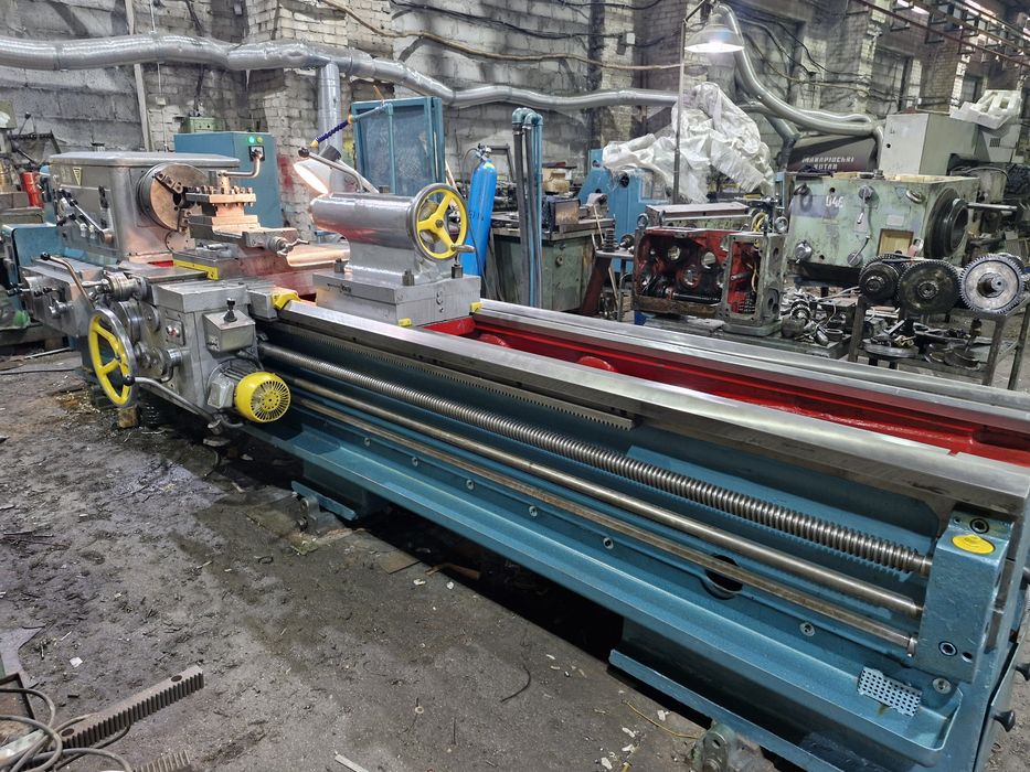 1М63 токарный станок после ремонта (ДИП 300)