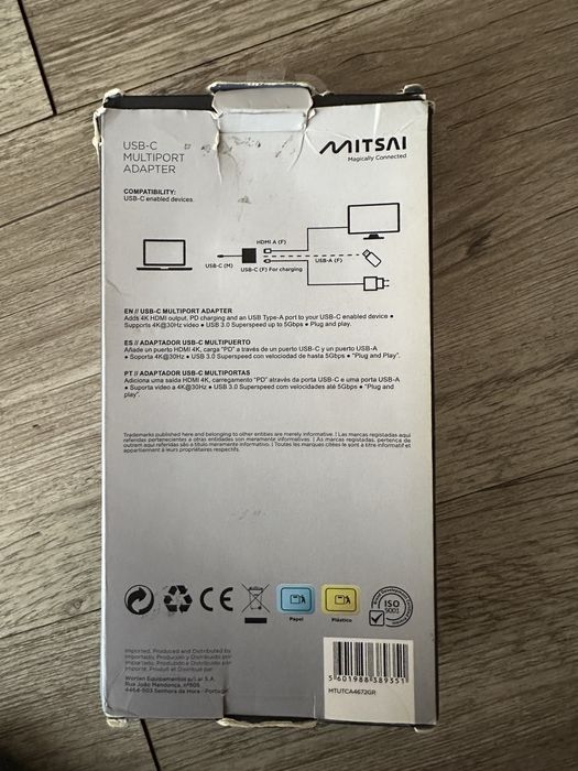 Adaptador Mitsai USB-C