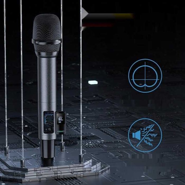 Mikrofony bezprzewodowe Bluetooth UHF karaoke, DJ, wesele Tonor TW790
