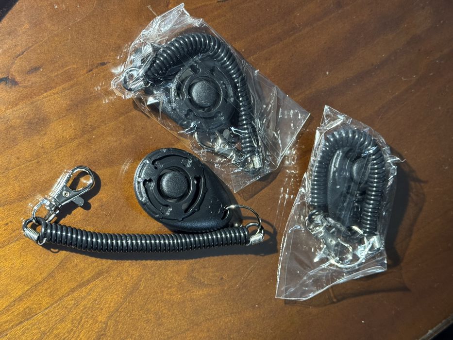 Clicker para treino cães