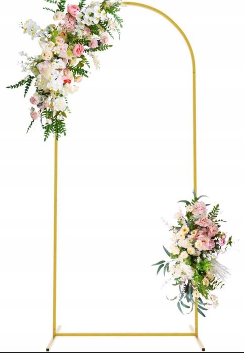 Stojak Łuk Ścianka na balony kwiaty Tło do zdjęć Stelaż