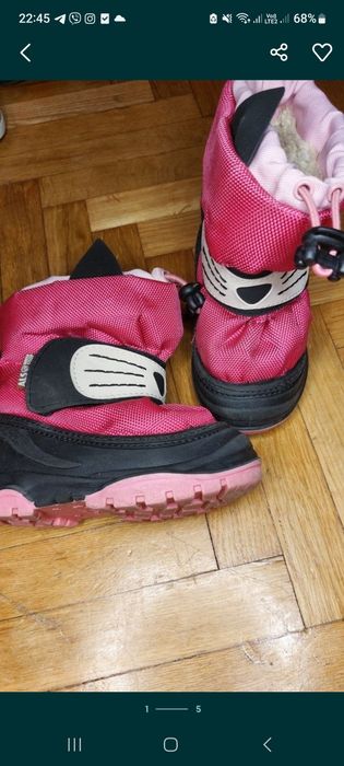 Чобітки зимові дитячі