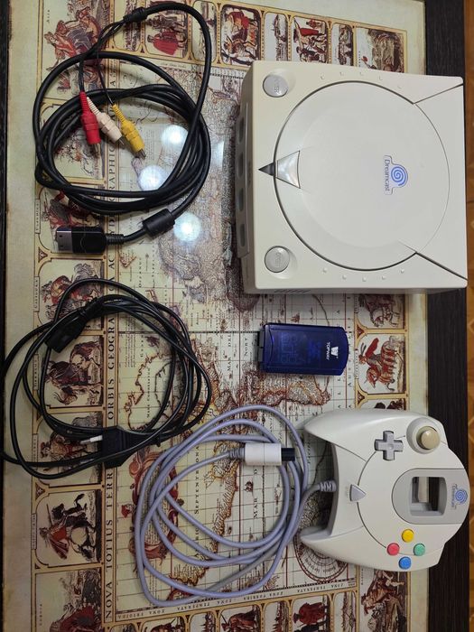 箱付きプレステーション1✖︎ DREAMCAST Sega Dreamcast PAL VA1, рабочая без нюансов, Complete in Box + 20