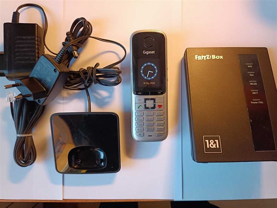 Fritzbox 7412 DSL Modem/router WLAN + telefon DECT Samsung