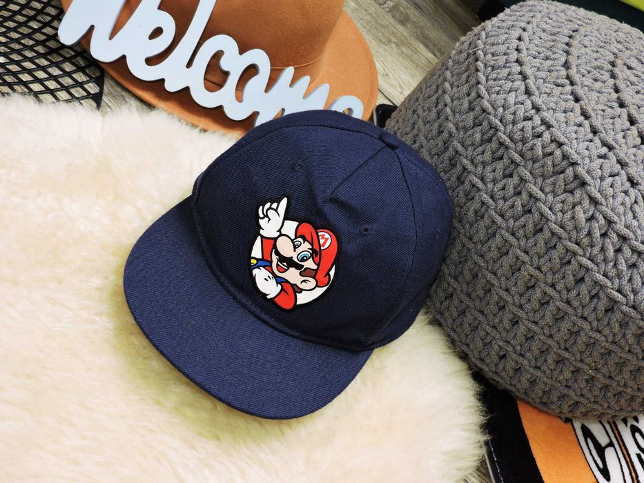 H&M - czapeczka daszek Super Mario r 110/128