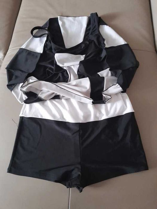 Strój kąpielowy sukienka ze spodenkami XXL / 44