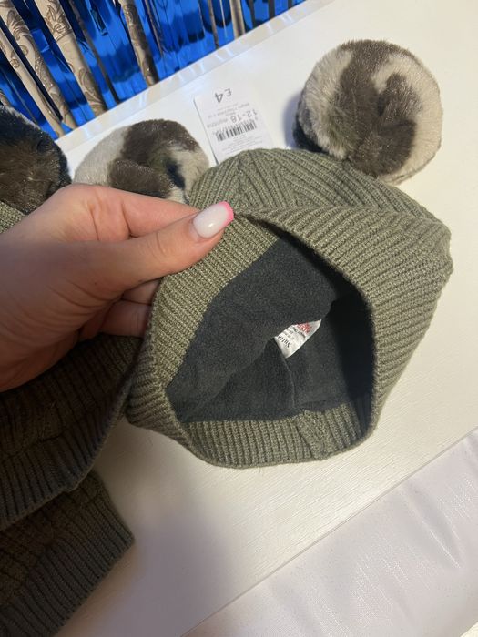 Теплі дитячі шапочки