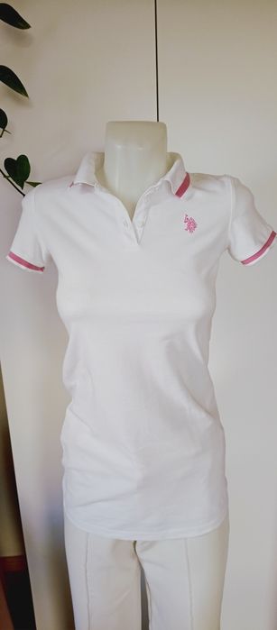U.S. Polo ASSN SINCE  Koszulka biała