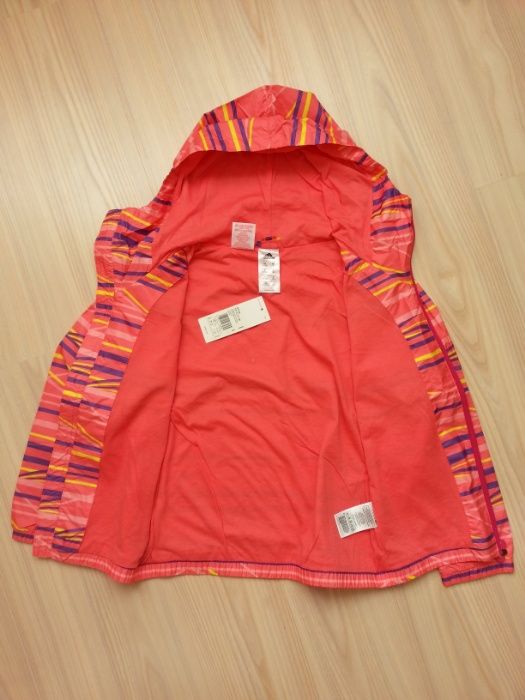 Фірмова куртка-вітровка Adidas для дівчинки 9-10 років (зріст 140)