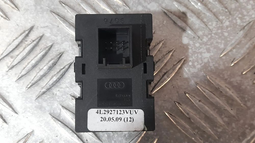 BOTÃO COMUTADOR LUZ LUZES AUDI A6 C6 4L2927123VUV 4L2927123V