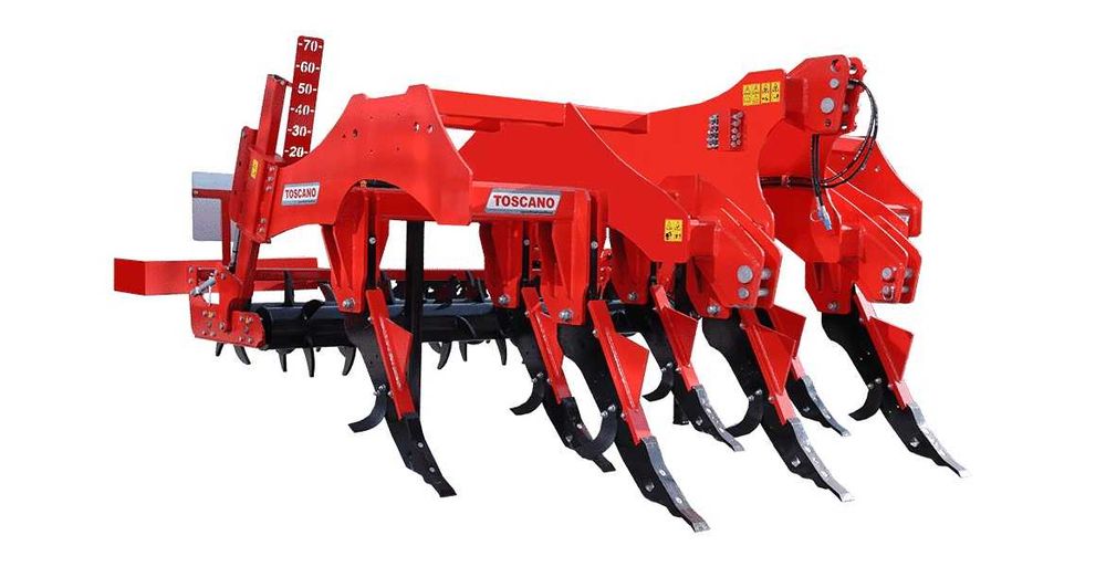 Глибокорозпушувач 5м 11 лап 55 см TOSCANO Дуже міцний