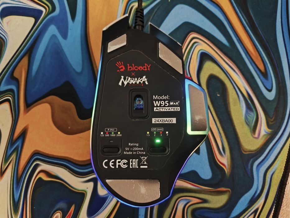 Игровая мышь Bloody W95 Max (Naraka Bladepoint Edition)