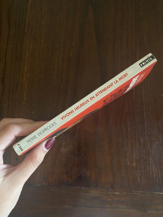 Book “Pierre Desproges Vivons Heureux en attendant la mort”
