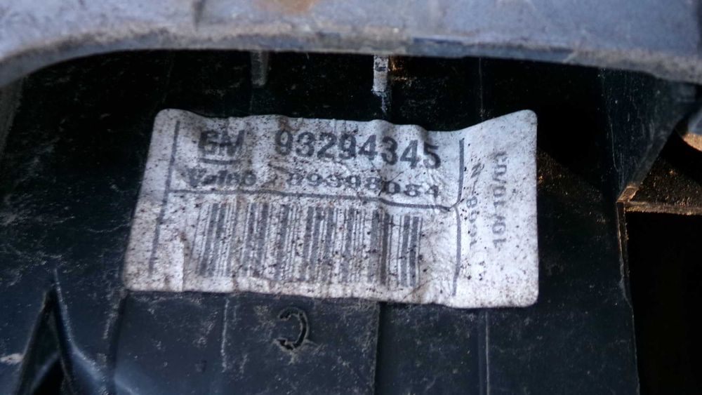 Maj66 Lampa tylna lewa tył lewy opel meriva A wysyłka części
