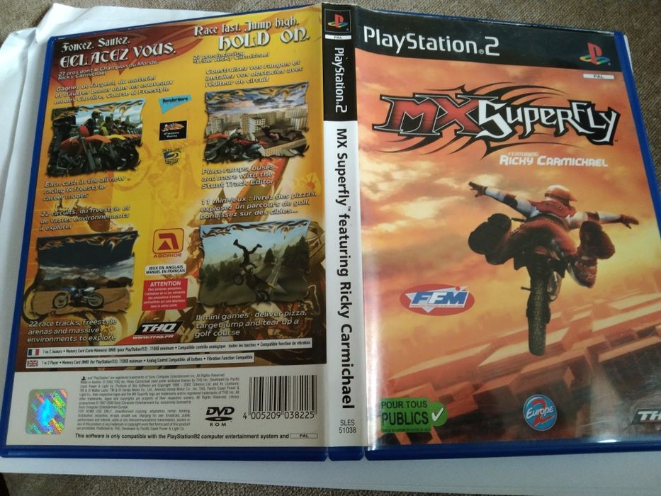 Gra PlayStation 2 MX Super FLY