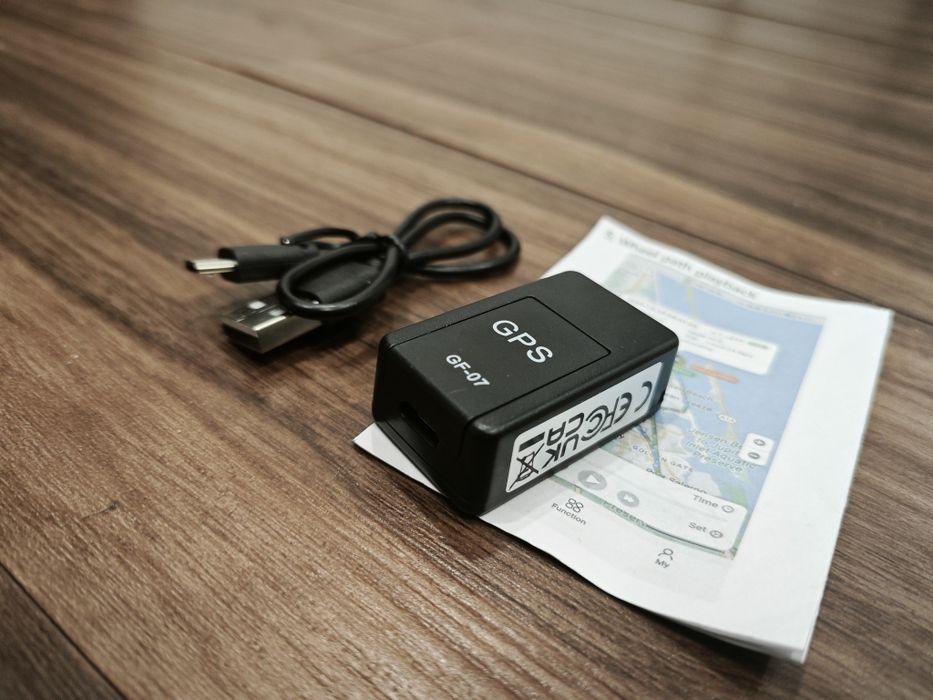 Mini Localizador GPS Magnético GF-07 – Rastreio em Tempo Real + Kit Completo