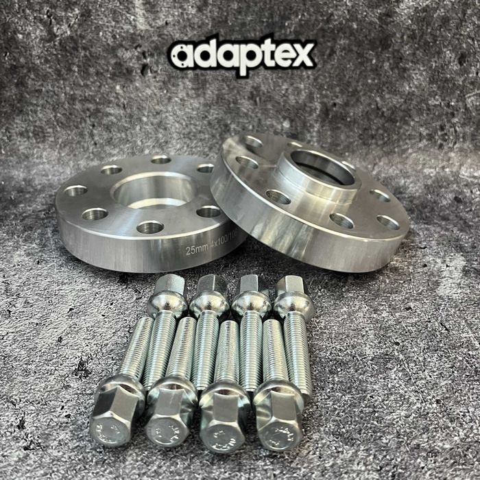Проставки на колеса Audi, Seat, Skoda, VW 25мм PCD 4x100/108 DIA 57.1
