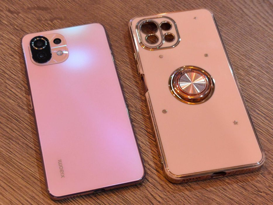 Xiaomi Mi 11 Lite 5G 128GB piękny róż - stan idealny + ETUI