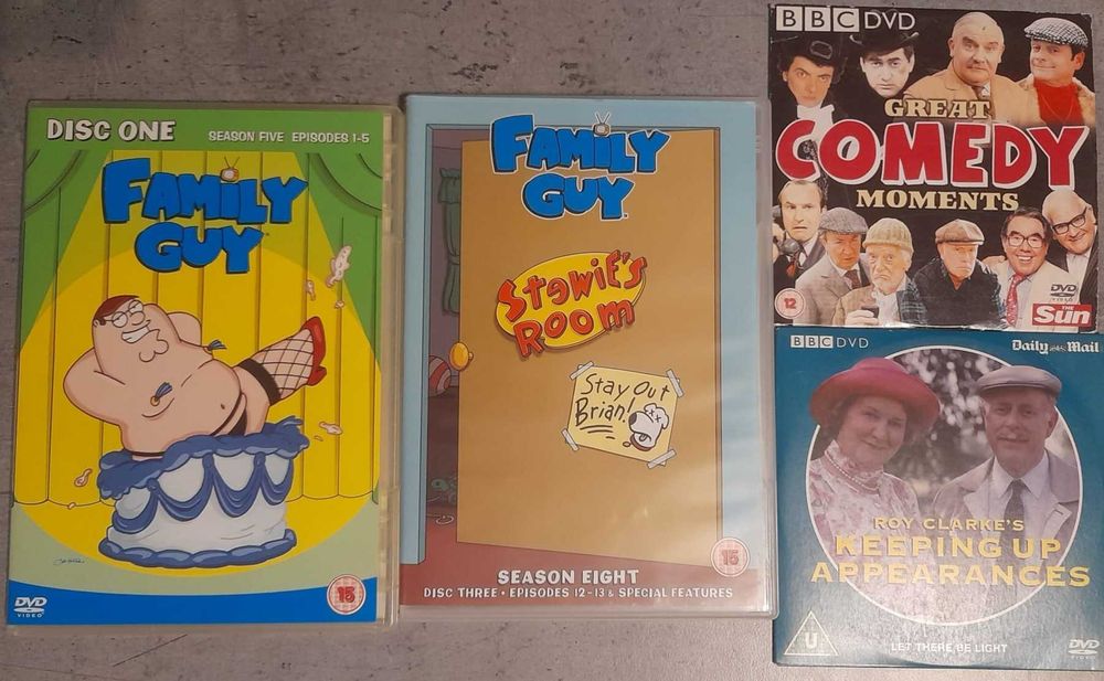 DVD seriale komediowe angielski