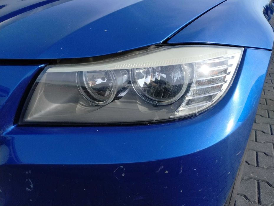 lampa przód przednia lewa zwykła BMW E90 E91 LIFT , części