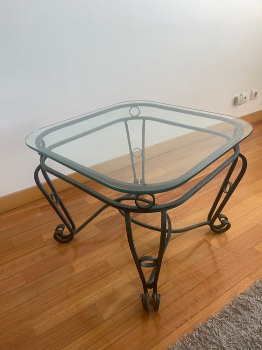 Mesa de vidro prática